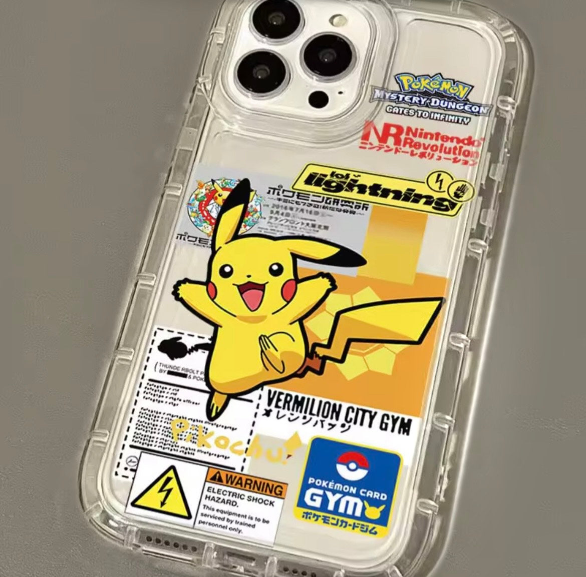 Pokémon Trainer Edition iPhone Case – Pikachu Design